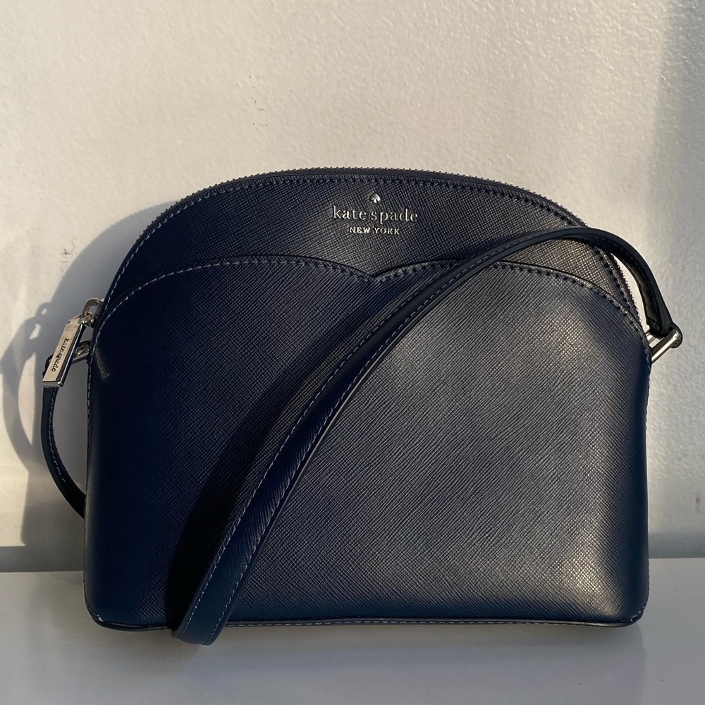 NWOT Kate Spade Navy Blue Payton Dome Crossbody Bag